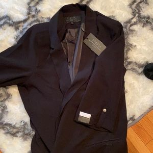 3/4 sleeve blazer